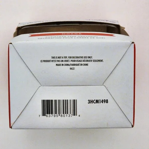 NEW Hallmark 2022 Disney Princess MOANA Christmas Ornament Hanging - Picture 5 of 7